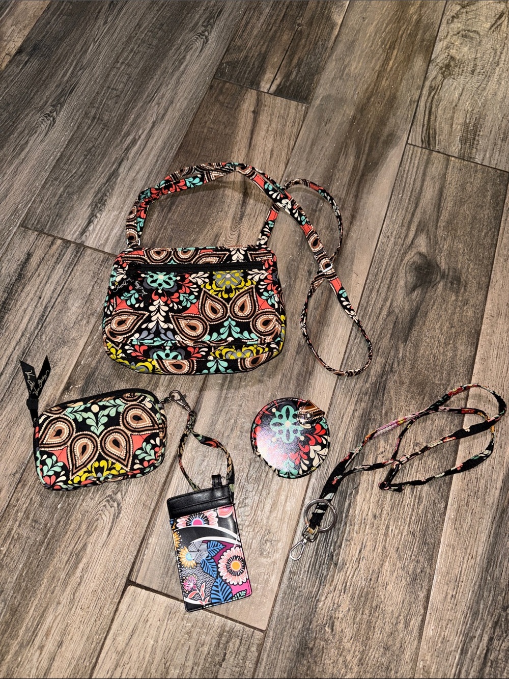 Vera Bradley Sierra Crossbody Bag Bundle